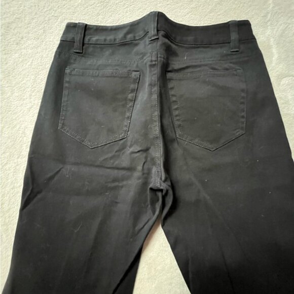 Michael Kors Black Stretch Flared Leg Pants - Tall - Picture 6 of 14